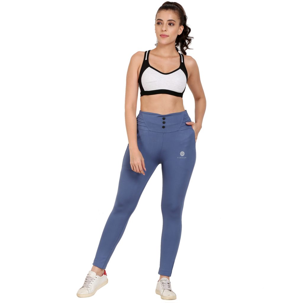 Solid Women Light blue Tights Jeggings